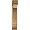 Ekena Millwork Imperial Traditional Smooth Bracket w/ Offset Brace, Western Red Cedar, 7 1/2"W x 30"D x 42"H BKT0806X30X42IMP01SWR - alternate 4